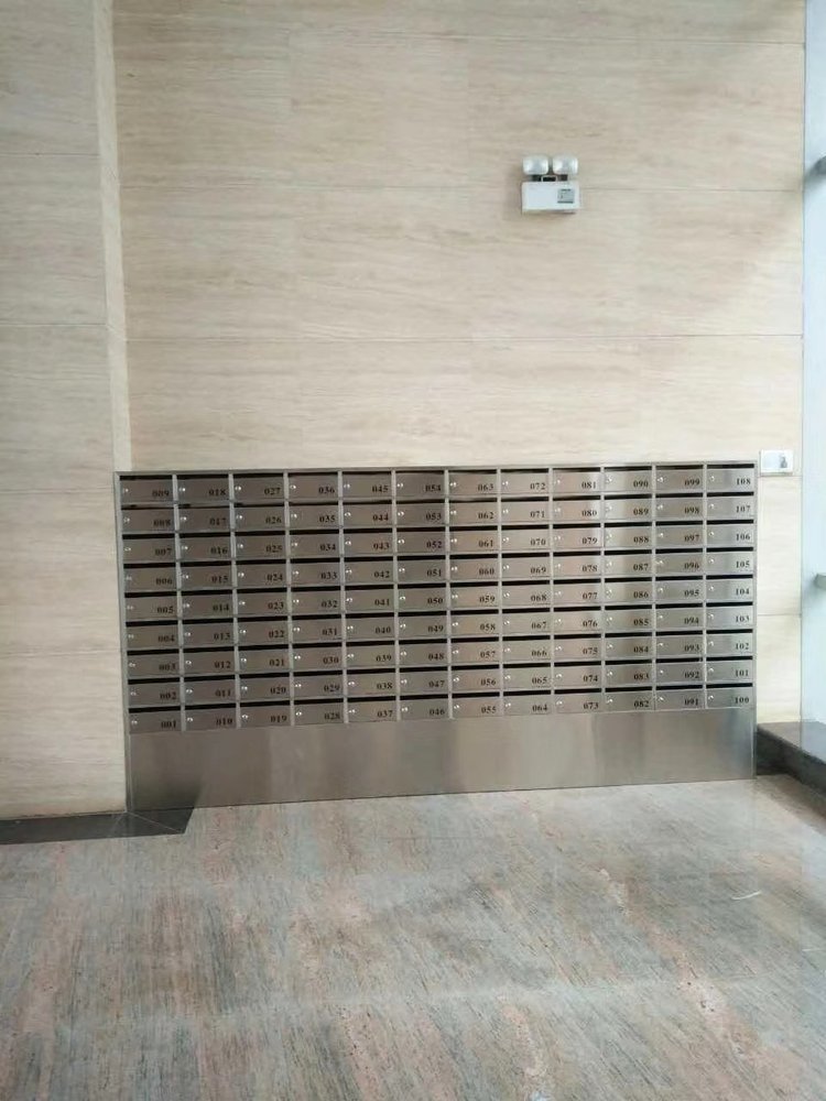 不銹鋼郵筒信箱戶外小區(qū)信報(bào)箱居民信件報(bào)紙存放小區(qū)信報(bào)箱意見箱